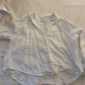 Linen floral shirt Madewell